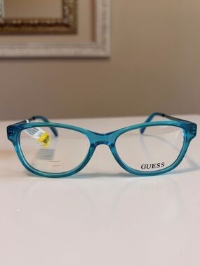 Guess Brand Blue Kids Plastic Eyeglass Frames, GU‎ 9135 -4815 Blue, By Marcolin